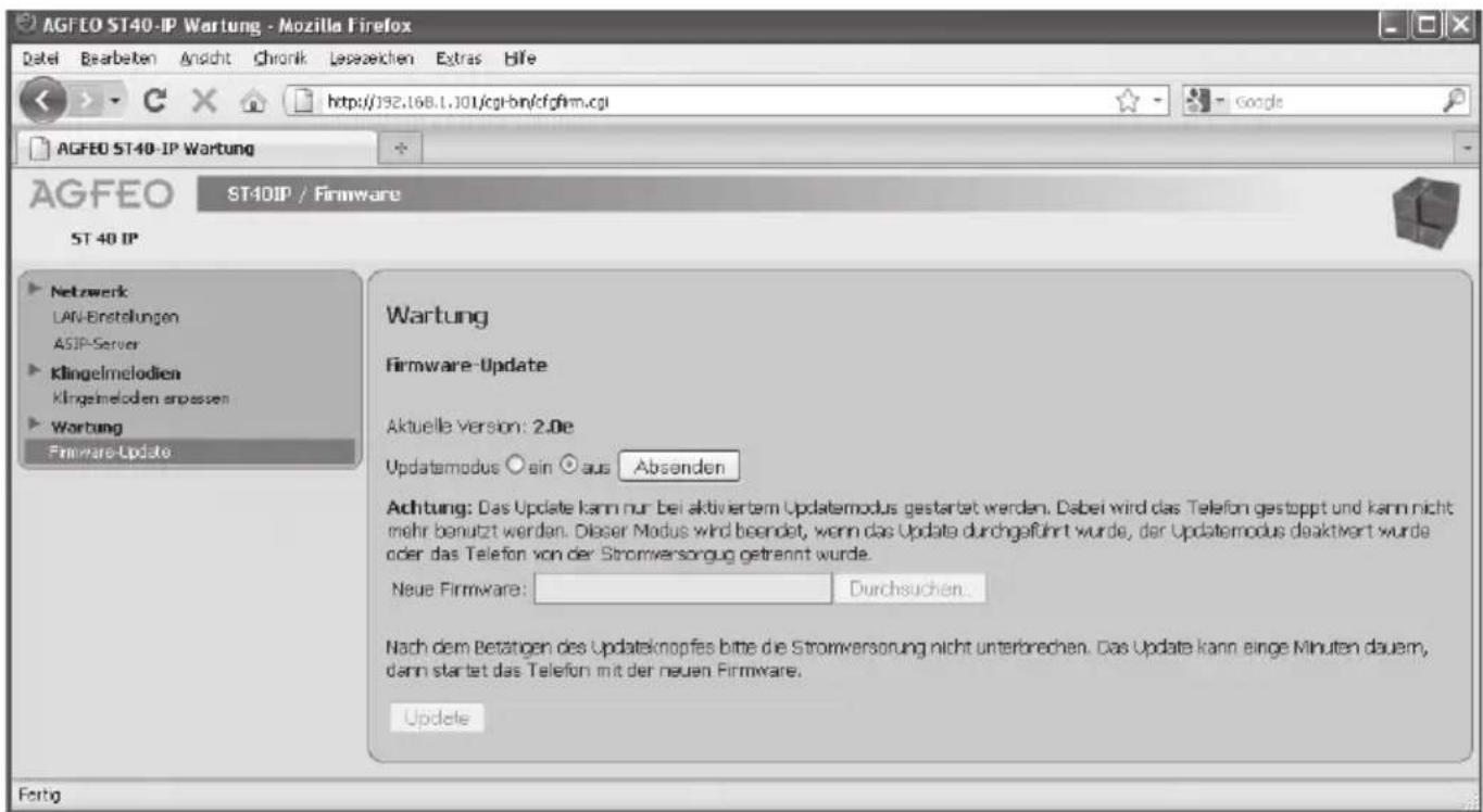 AGFEO ST40IP - Achtung: - 1