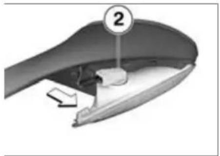 BMW K 1300S - Blinkerlampen vorn ersetzen - 8