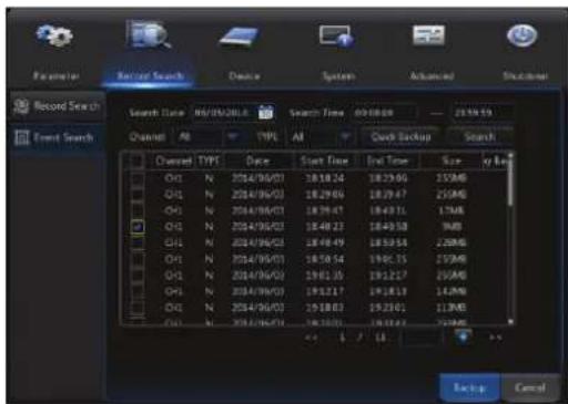 Ednet DN-16150 - Event Search - 2