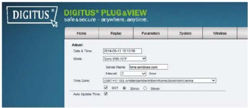 Ednet DN-16048 - Time Setting - 1