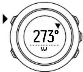 SUUNTO Traverse 1.0 - Einstellen der Feststellfunktion für die Peilung - 5