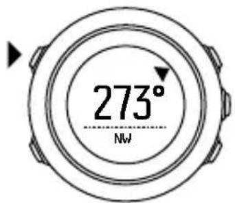 SUUNTO Traverse 1.0 - Einstellen der Feststellfunktion für die Peilung - 2