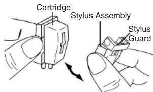 Cartridge Stylus Assembly Stylus Guard