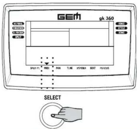 General Music GK360 - The MIDI function - 1