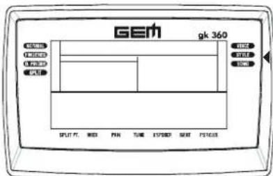 General Music GK360 - Selecting Style Mode - 2