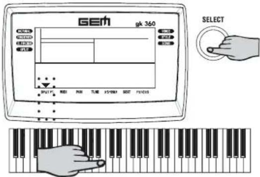 General Music GK360 - SPLIT POINT EDITING - 1