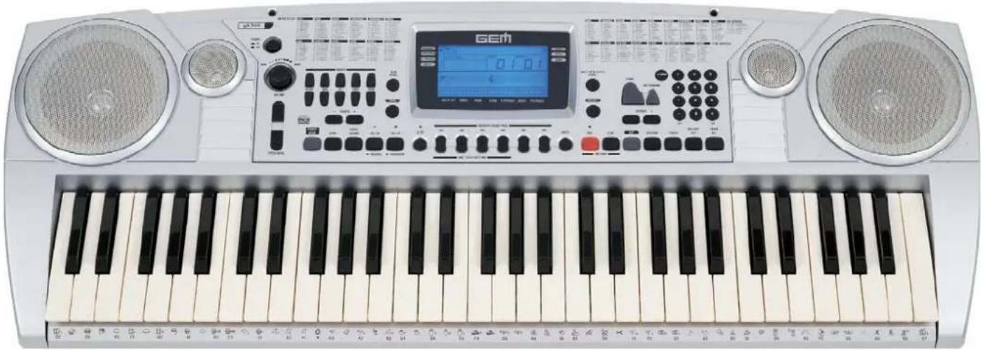 General Music GK360 - MANUAL INDEX - 1