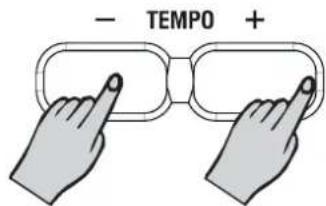 General Music GK360 - Restoring the memorized Tempo - 2