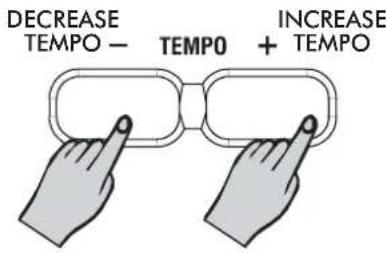 General Music GK360 - Restoring the memorized Tempo - 1