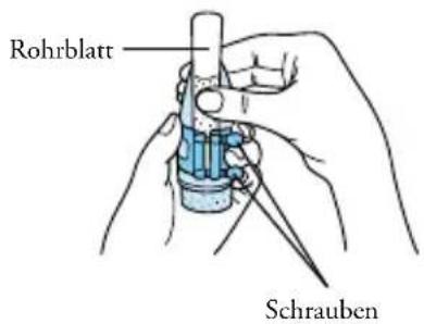 Rohrblatt Schrauben