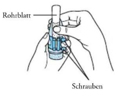 Rohrblatt Schrauben