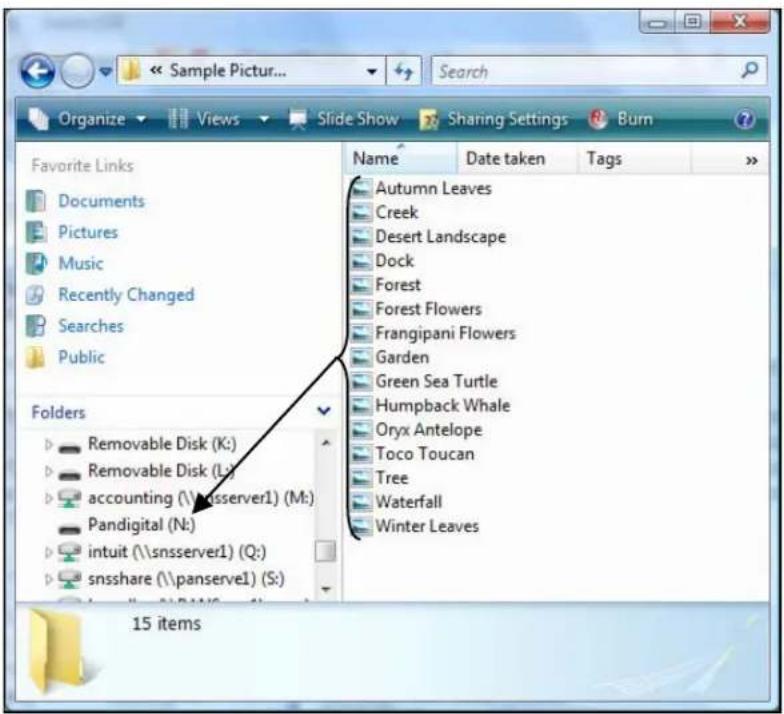 Pandigital PAN9000DWEA - Anschluss des DPF an einen Windows-PC - 3