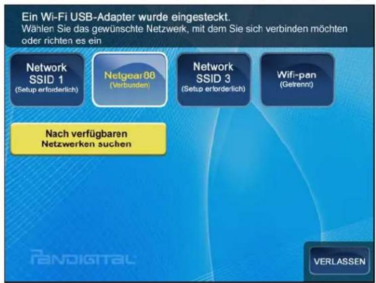 Pandigital PAN9000DWEA - Einrichten eines Wireless Netzwerk - 2