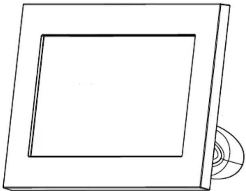 DENVER DPF-746 - 7-Zoll Breitbild Farb-TFT-LCD Digitaler Bilderrahmen - 1