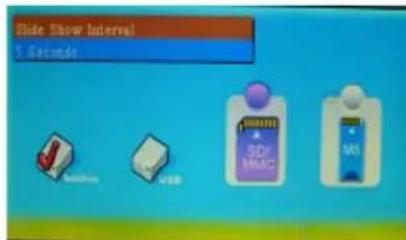 DENVER DPF-591 - Diashow Intervall - 1