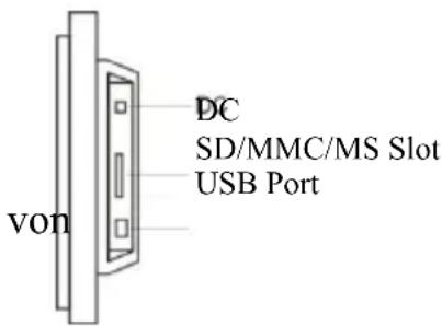 DENVER DPF-537 - Seitenansicht - 1