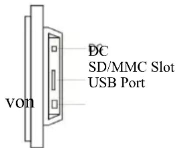 DENVER DPF-517 - Seitenansicht - 1