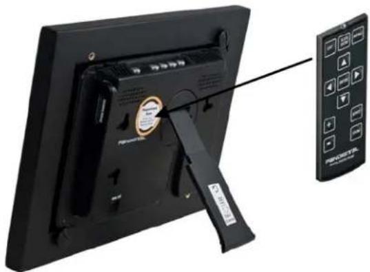 Pandigital PAN7000DWEA - Sichere Aufbewahrung der Fernbedienung - 2