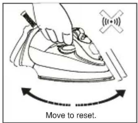 Move to reset.