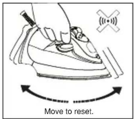 Move to reset.
