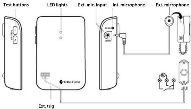 Hikvision DS-9116HFI-XT - Using the built-in microphone - 1