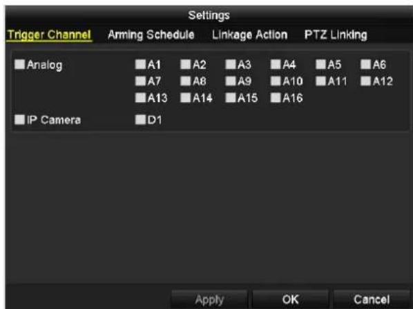 Hikvision DS-9108HFI-ST - Configuring VCA Recording and Capture - 4