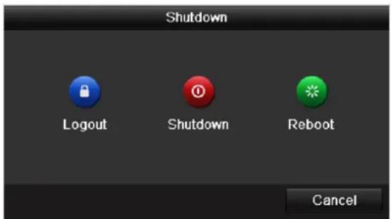 Hikvision DS-9108HFI-ST - Task 1: Standard shutdown - 1