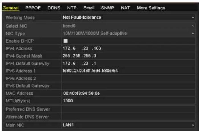 Hikvision DS-9108HFI-ST - Configuring General Settings - 2