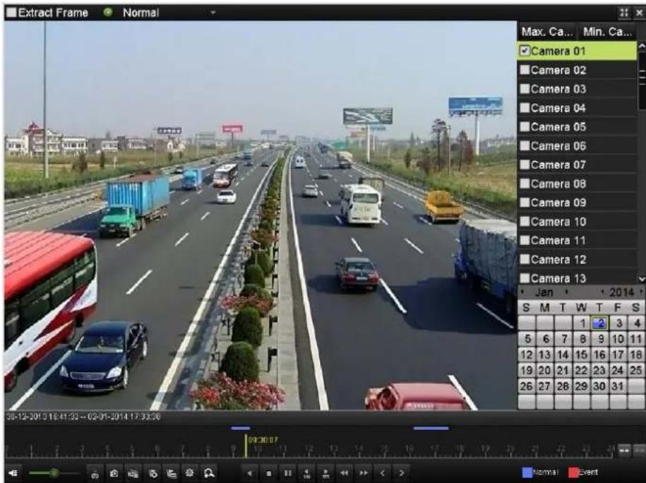 Hikvision DS-9108HFI-ST - Task 1: Back up Captured Pictures when Playback - 1