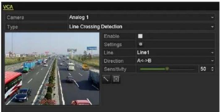 Hikvision DS-9008HFI-ST - Configuring VCA Recording and Capture - 2