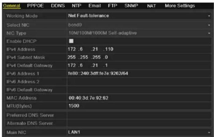 Hikvision DS-9008HFI-ST - Configuring General Settings - 1