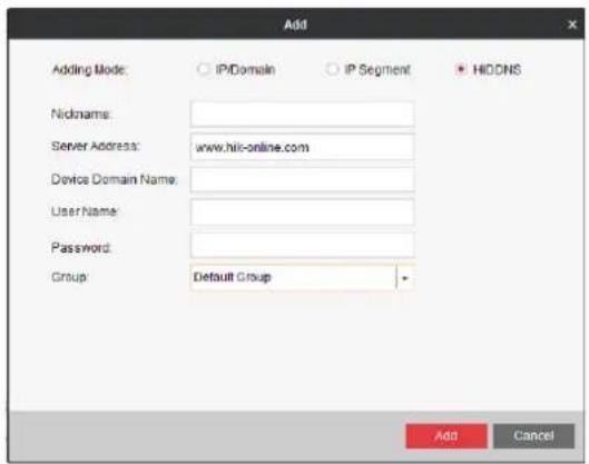 Hikvision DS-9004HQHI-SH - • HiDDNS - 6