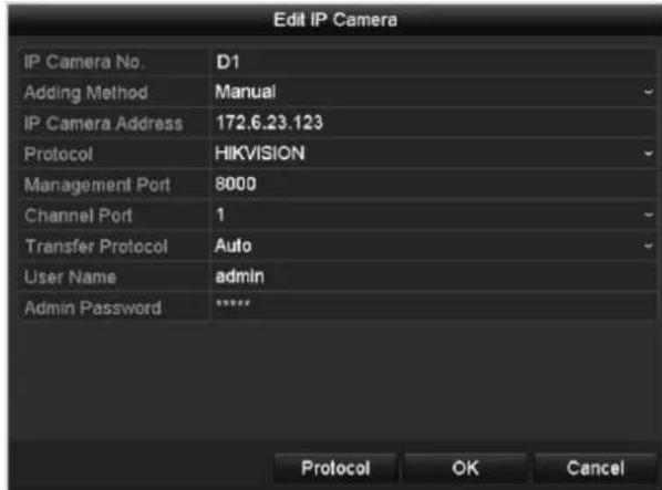 Hikvision DS-8608NI-E8 - Schritte: - 4