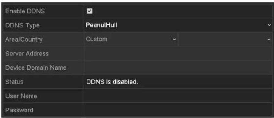 Hikvision DS-8632NI-E8 - • DynDNS: - 2
