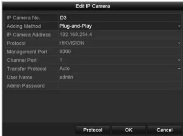 Hikvision DS-8616NI-E8 - Schritte: - 3
