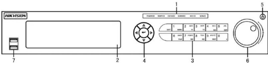 Hikvision DS-8132HGHI-SH - Frontblende - 9