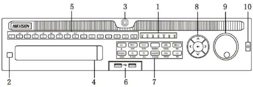 Hikvision DS-8108HGHI-SH - Frontblende - 11