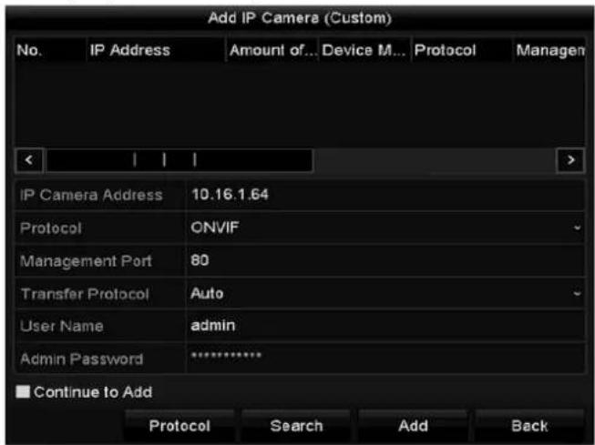 Hikvision DS-7708NI-E4 - Schritte: - 1