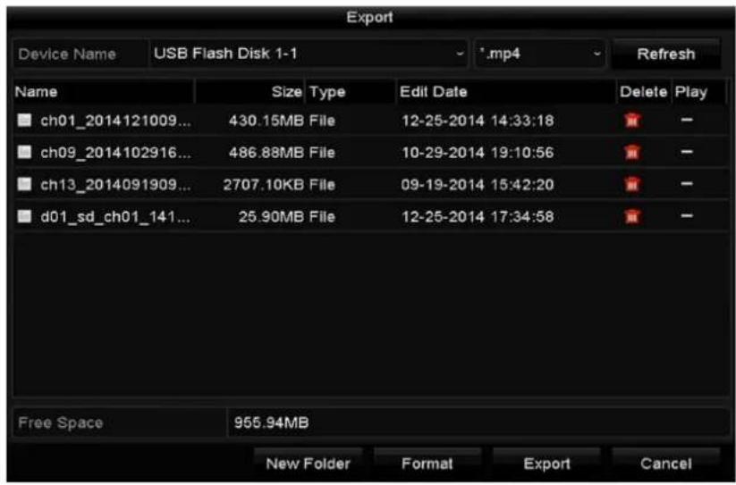 Hikvision DS-7632NI-E2-16N - Verwaltung von Backup-Gerä ten - 1