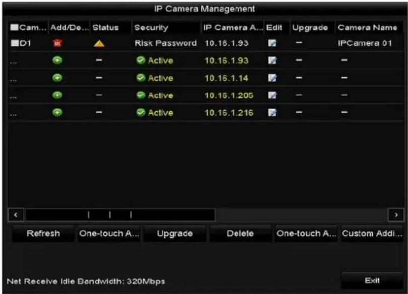 Hikvision DS-7616NI-E2-8N - Schritte: - 1