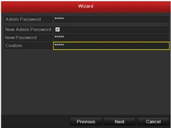 Hikvision DS-7316HFI-SH - Using the Wizard for Basic Configuration - 5