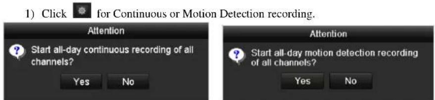 Hikvision DS-7224HWI-E2 - Steps: - 4