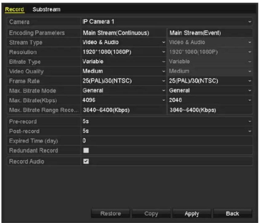 Hikvision DS-7224HWI-E2 - Steps: - 2