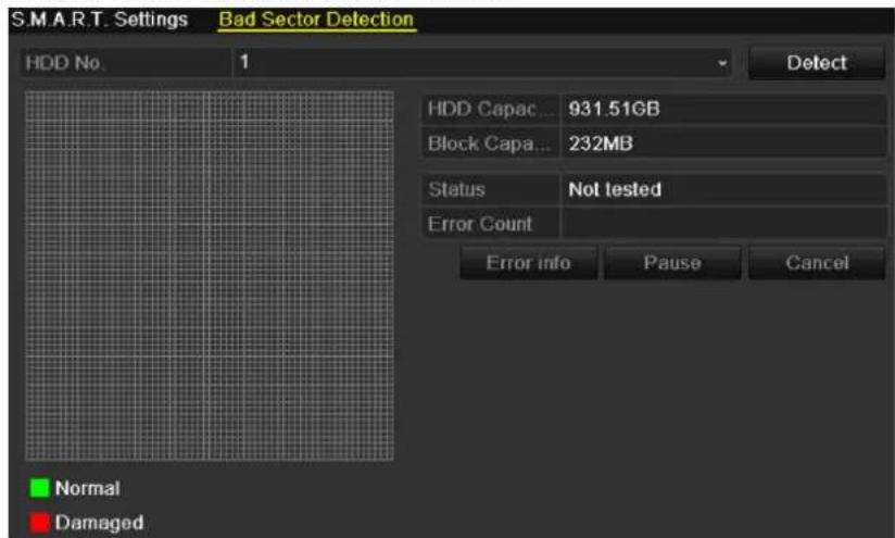 Hikvision DS-7224HWI-E2 - Steps: - 1