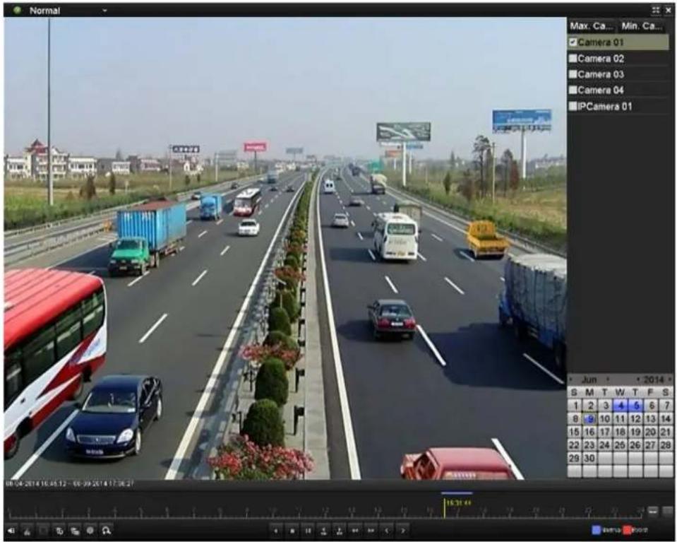Hikvision DS-7224HWI-E2 - Playback Management - 1