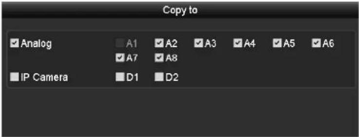 Hikvision DS-7224HWI-E2 - 7) Click OK to back to upper level menu. - 1