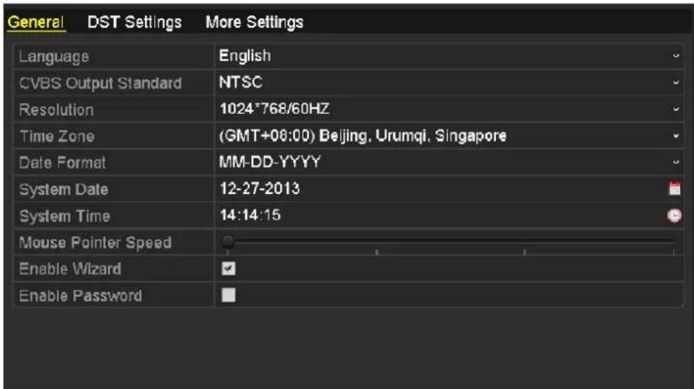 Hikvision DS-7224HWI-E2 - Steps: - 1