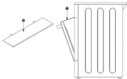 Exquisit TGE 57-4 - Grill-Betrieb \*: Einsatz des Wärme-Ableitbleches - 1