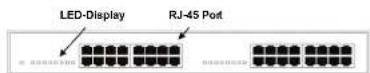 Digitus Midspan 802.3af - Frontblende (LEDs) - 1