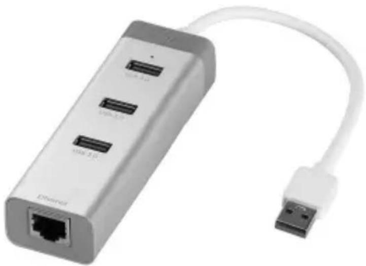 i-TEC U3HDMI4K - i-tec USB 3.0 Metal HUB 3 Port with Gigabit Ethernet Adapter - 1